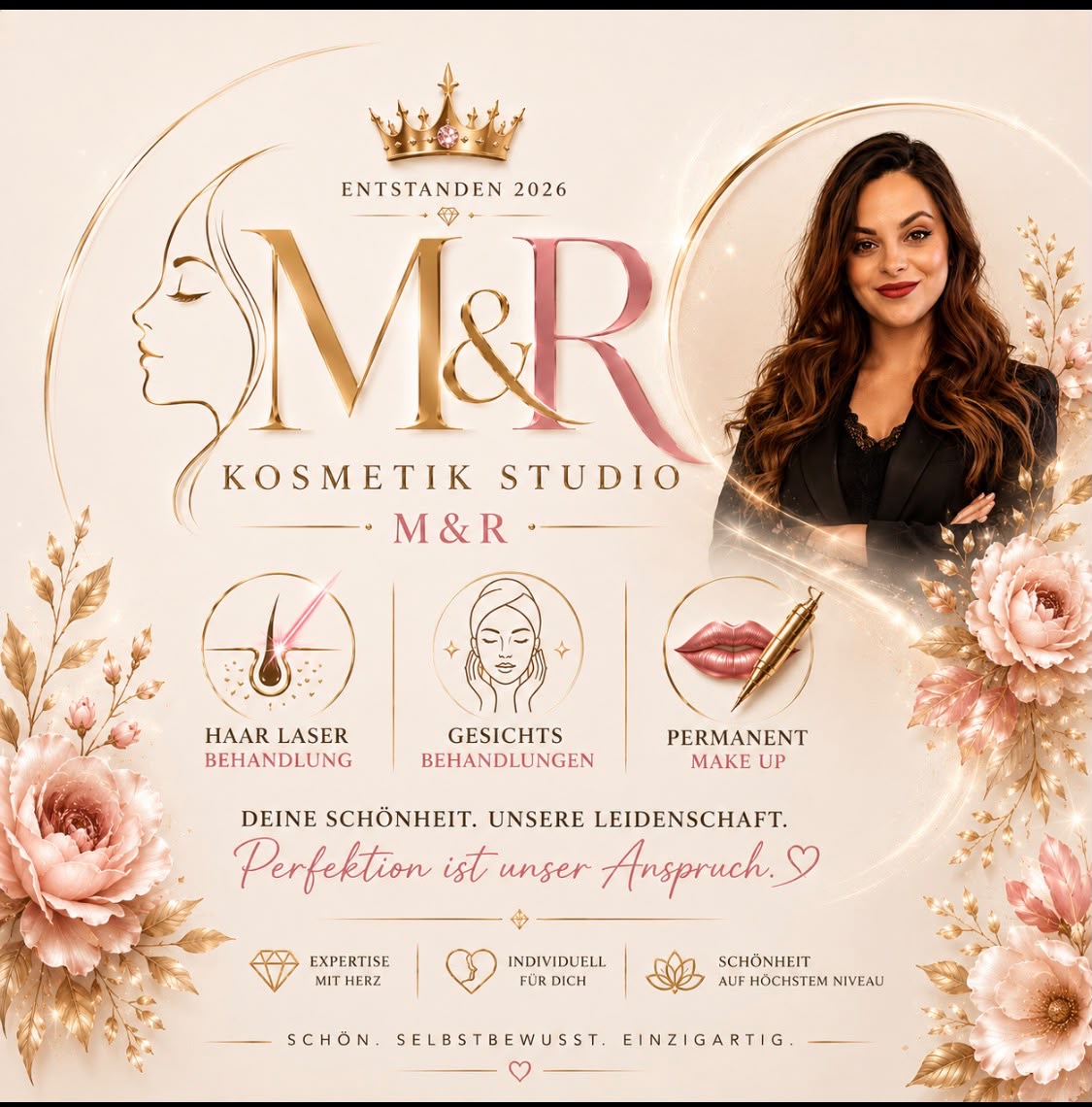 M&R Markenmotiv – Schön. Selbstbewusst. Einzigartig.